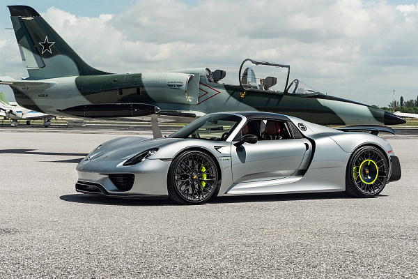 Фото дисков Anrky AN20 Aerosport Глянцевый темный лак на Porsche 918 Spyder