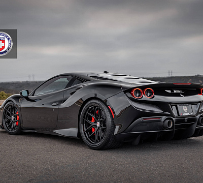 Фото дисков HRE S101SC на Ferrari F8