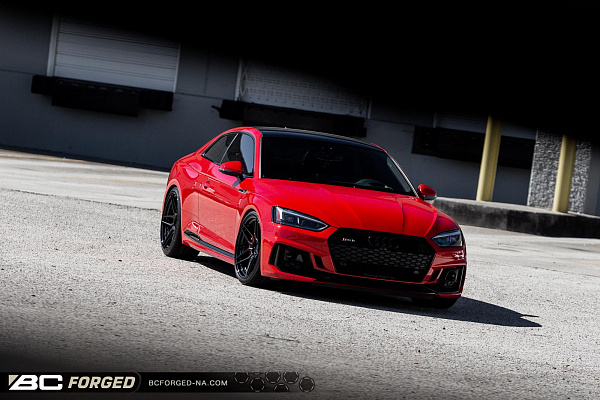 Фото дисков BC Forged HCA161 Черный матовый на Audi A/S/RS 5 (F5)