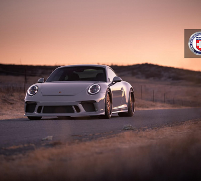 Фото дисков HRE 501 на Porsche 911 VII