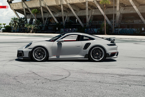 Фото дисков Anrky S3-X3 Черный сатин на Porsche 911 VIII