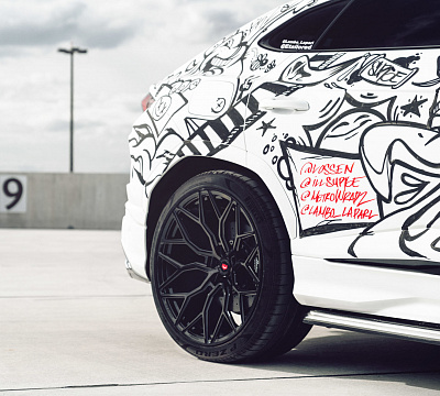 Фото дисков Vossen S17-01 на Lamborghini Urus