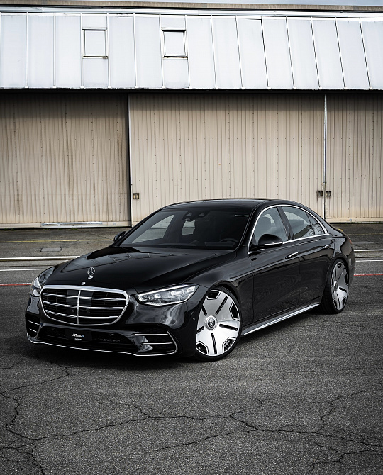 Фото дисков R80L1 Алмазная проточка на Mercedes-Benz S-Class (W223)