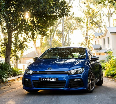 Фото дисков HRE FF01 на Volkswagen Scirocco III