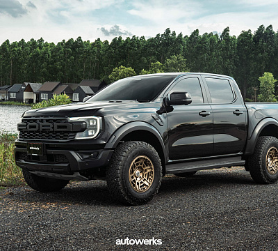 Фото дисков HRE FT1 на Ford Ranger T6.2