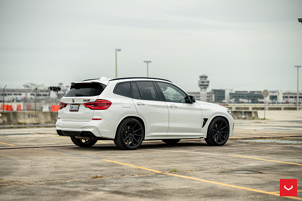 Фото дисков Vossen HF-3 Черный сатин на BMW X3/X3 M (G01/F97)