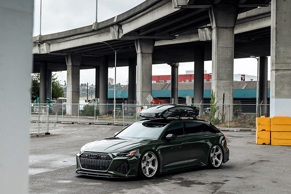 Фото дисков Brixton Forged TR06 Серебро на Audi A/RS 6 (C8)