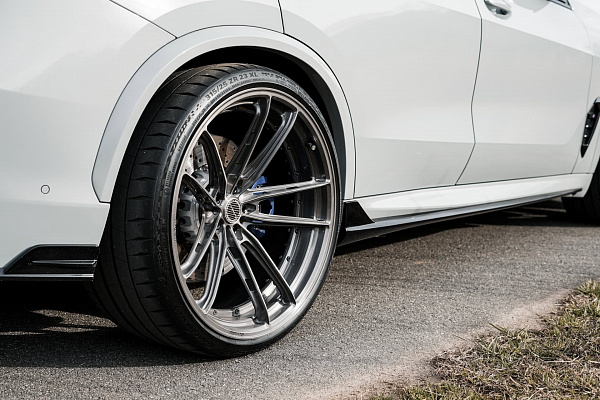 Фото дисков Brixton Forged FDE03 Глянцевый темный лак на BMW X5/X5 M (G05/G18/F95)