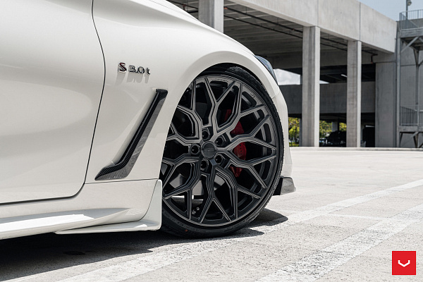 Фото дисков Vossen HF-2 Сатиновый графит на Infiniti Q60 II