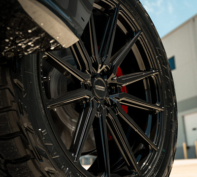 Фото дисков Vossen HF6-1 на Cadillac Escalade V