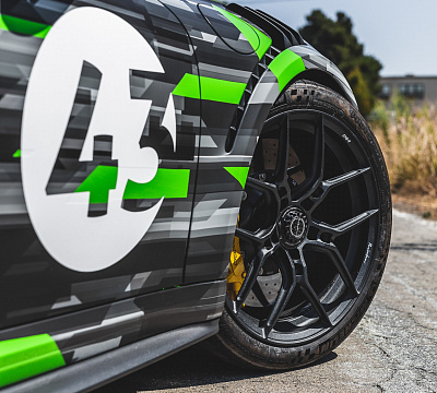 Фото дисков Brixton Forged CM5-R на Porsche 911 VII