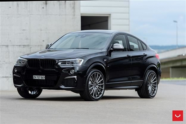 Фото дисков Vossen VFS-2 Глянцевый графит на BMW X4 (F26)