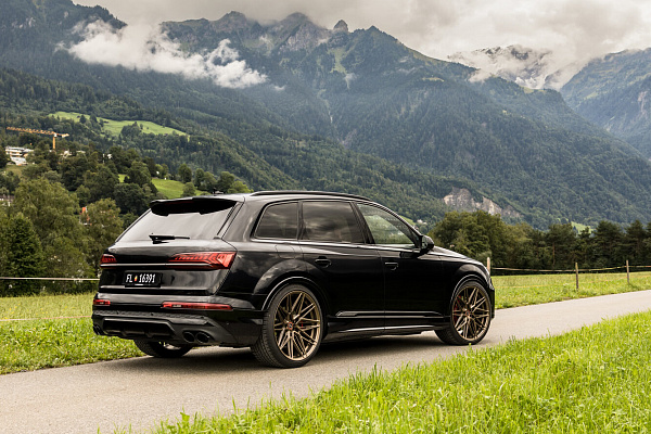 Фото дисков Vossen HF-7 Сатиновая бронза на Audi Q7 (4M)
