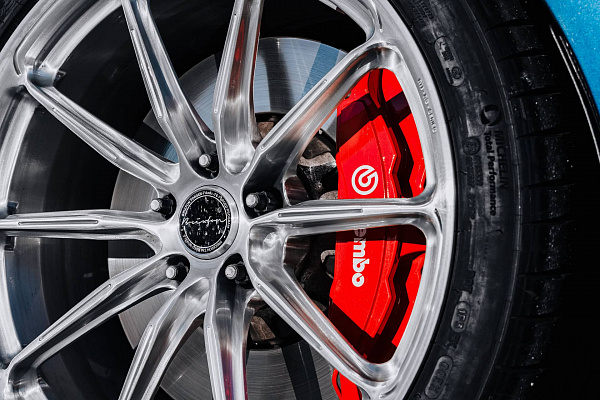 Фото дисков Brixton Forged R11-RS Глянцевый лак на Ford Mustang VI