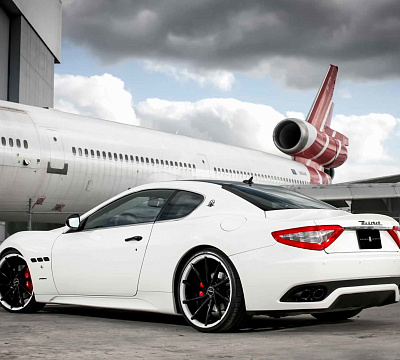 Фото дисков Vossen CVT на Maserati GranTurismo I