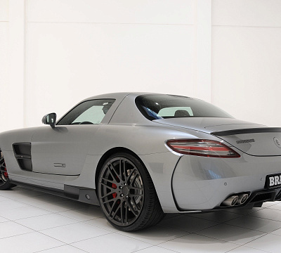 Фото дисков BRABUS Monoblock F (Platinum Edition) на Mercedes-Benz SLS AMG