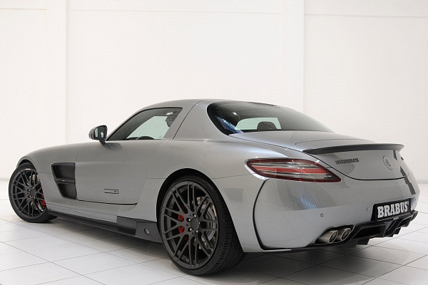 Фото дисков BRABUS Monoblock F (Platinum Edition) Матовый графит на Mercedes-Benz SLS AMG
