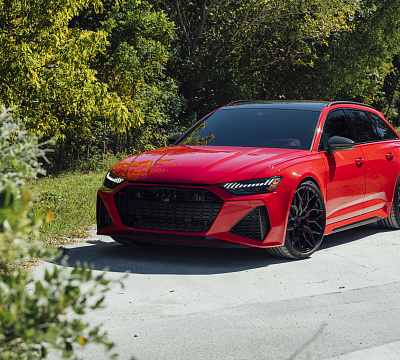 Фото дисков Vossen HF-2 на Audi A/RS 6 (C8)