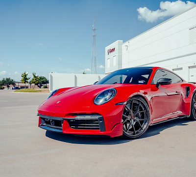 Фото дисков Strasse Wheels SM5R Deep Concave FS на Porsche 911 VIII