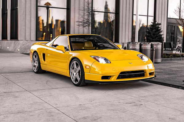 Фото дисков HRE 527M Серебро на Acura NSX I