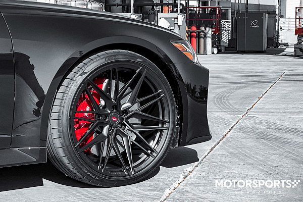 Фото дисков Vossen EVO-5 Черный сатин на Audi A/RS 6 (C8)
