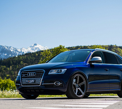 Фото дисков Vossen CV3 на Audi Q5 (8R)