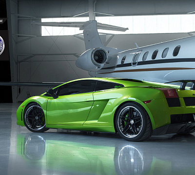 Фото дисков HRE S107 на Lamborghini Gallardo