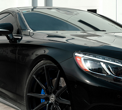 Фото дисков Vossen HF-3 на Mercedes-Benz S-Class (W222, C217)