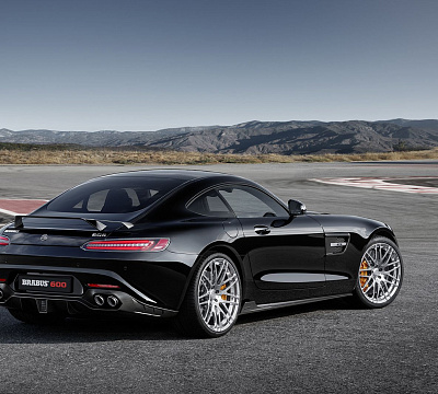 Фото дисков BRABUS Monoblock F (Platinum Edition) на Mercedes-Benz AMG GT I