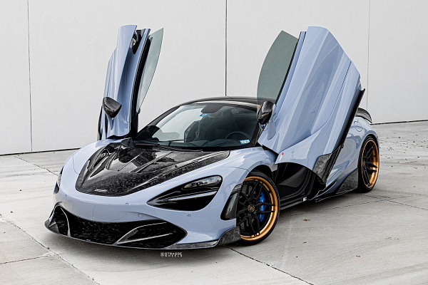 Фото дисков Strasse Wheels SV4 Deep Concave FS Другой цвет на McLaren 720S