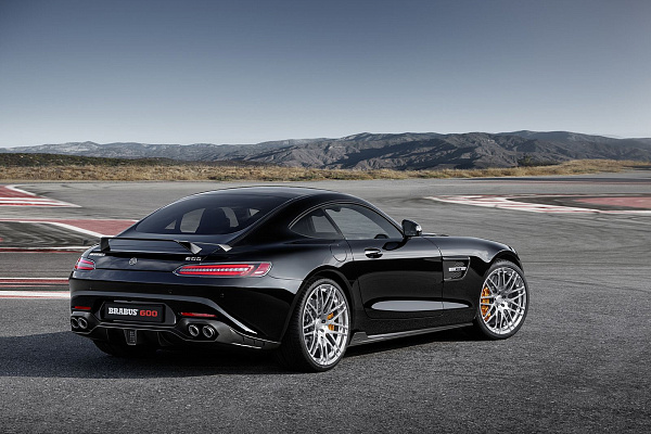 Фото дисков BRABUS Monoblock F (Platinum Edition) Полированный лак на Mercedes-Benz AMG GT I