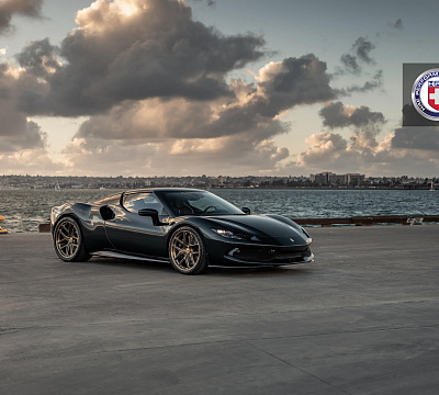 Фото дисков HRE R101 Lightweight на Ferrari 296