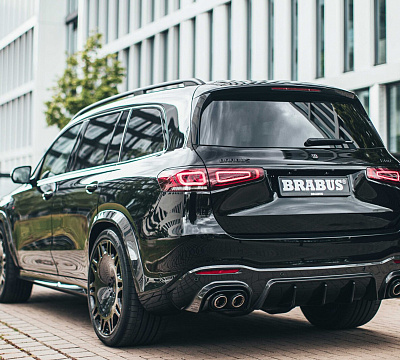 Фото дисков BRABUS Monoblock M (Platinum Edition) на Mercedes-Benz GLS (X167)