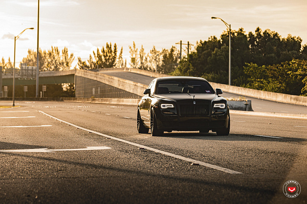 Фото дисков Vossen S17-13 Черный сатин на Rolls-Royce Ghost I