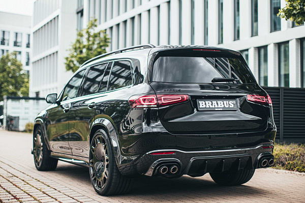 Фото дисков BRABUS Monoblock M (Platinum Edition) Черный глянец на Mercedes-Benz GLS (X167)