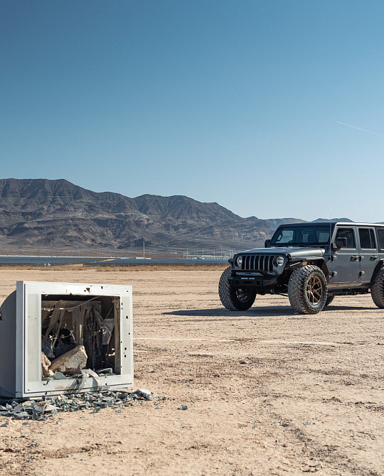 Фото дисков HF-5 Сатиновая бронза на Jeep Wrangler IV (JL)