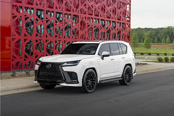 Фото дисков Asanti MOGUL 6 Черный глянец на Lexus LX IV