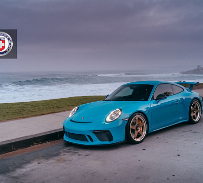 Фото дисков HRE C105 на Porsche 911 VII
