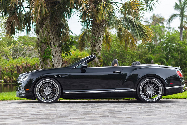 Фото дисков Anrky AN39 Глянцевый темный лак на Bentley Continental GT II