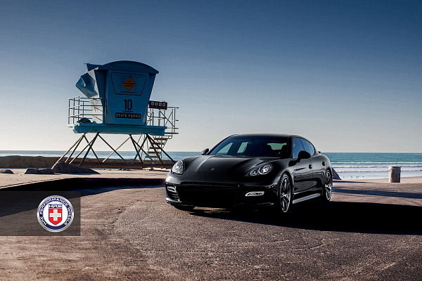 Фото дисков HRE S104 Глянцевый тонированный лак на Porsche Panamera I