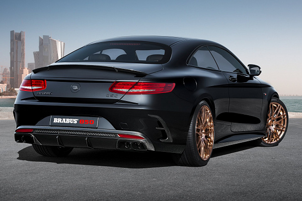 Фото дисков BRABUS Monoblock F (Platinum Edition) Глянцевая медь на Mercedes-Benz S-Class (W222, C217)