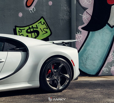 Фото дисков Anrky XR-105 на Bugatti Chiron