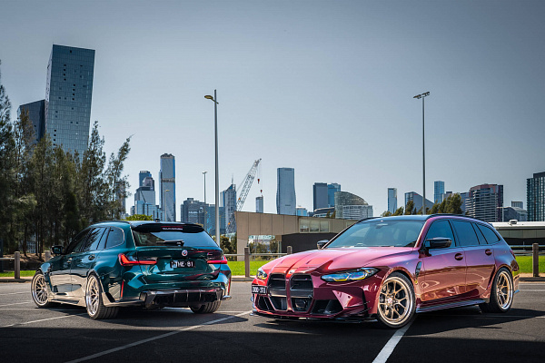 Фото дисков HRE 521 Глянцевая шампань на BMW 3/M3 (G2x/G80)