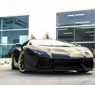 Фото дисков Savini SV64 на Lamborghini Aventador