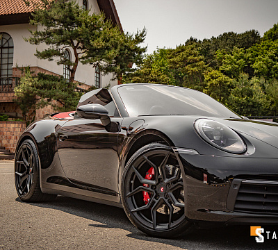 Фото дисков Vossen EVO-3 на Porsche 911 VIII