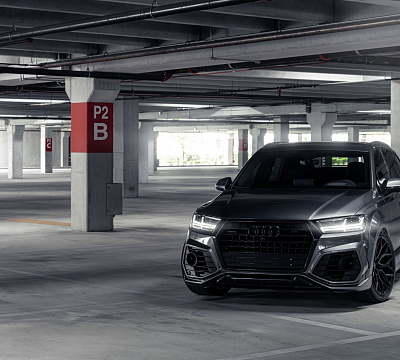 Фото дисков Vossen HF-2 на Audi Q7 (4M)