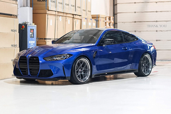 Фото дисков HRE 521 Сатиновый графит на BMW 4/M4 (G22/G82)