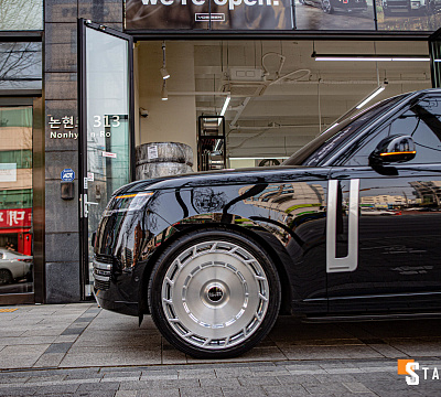 Фото дисков Vossen LC3-11T на Land Rover Range Rover V