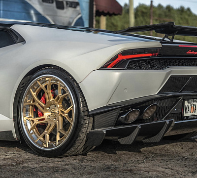 Фото дисков Savini SV72 на Lamborghini Huracan
