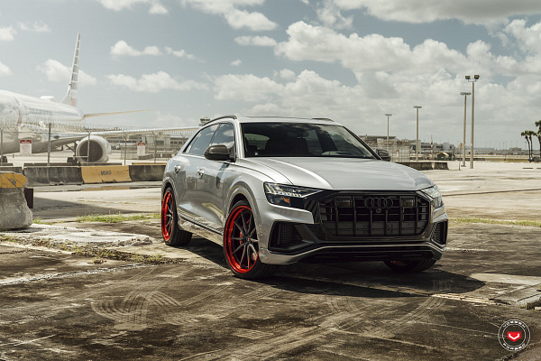 Фото дисков Vossen M-X2 (3-Piece) Черный сатин на Audi Q8